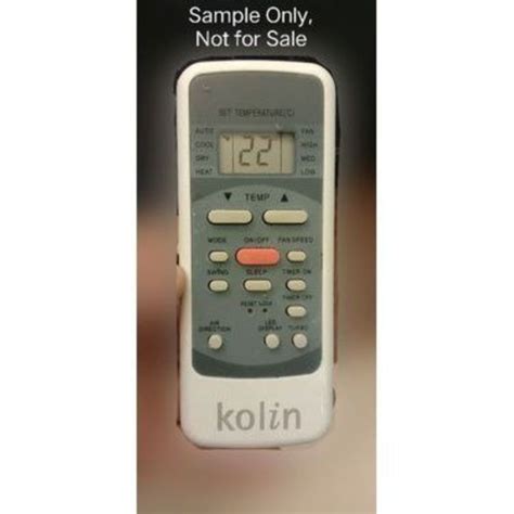 Universal Remote For Kolin Window Split Type Aircon Remote Replacement