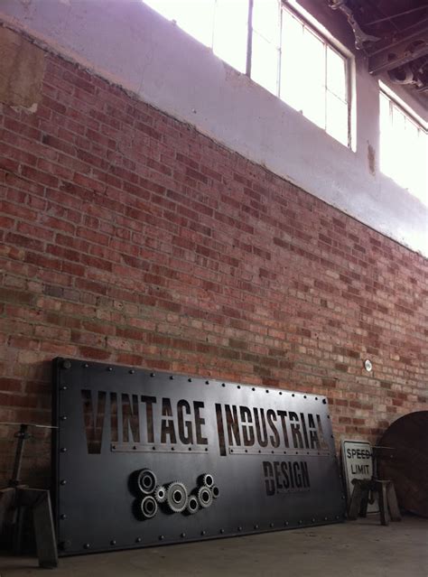 Vintage Industrial Retail Signs | Vintage Industrial Furniture