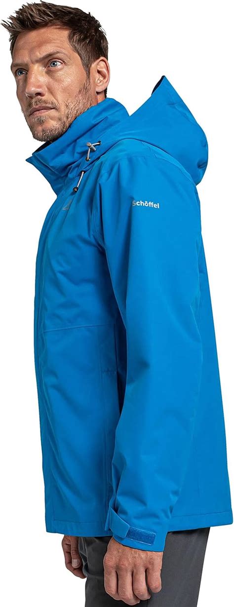 Schöffel Herren Jacket Gmund M wind und wasserdichte Regenjacke