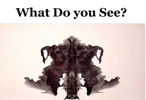 Psychology Pictures What Do You See Test