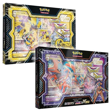 Coffret Combat Deoxys Zeraora Vmax Et Vstar Pok Mon