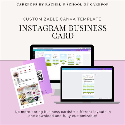 instagram business card