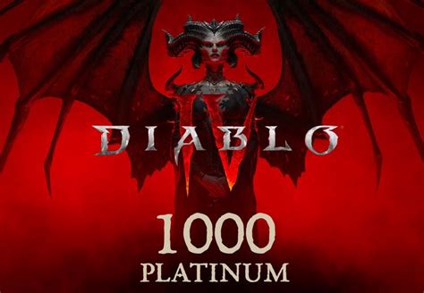 Diablo IV 1000 Platinum Voucher EU Battle Net CD Key Buy Cheap On