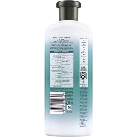 Herbal Essences Biorenew Argan Oil Of Morocco Repairing Shampoo 400m Fair Price Seeduwa