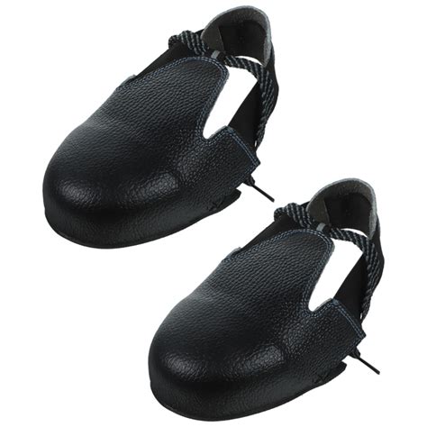 Steel Toe Cap Safety Overshoe Non Sole With Adjustable Strap Safety