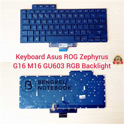 Jual Keyboard Asus Rog Zephyrus G M Gu Gu H Rgb Backlight