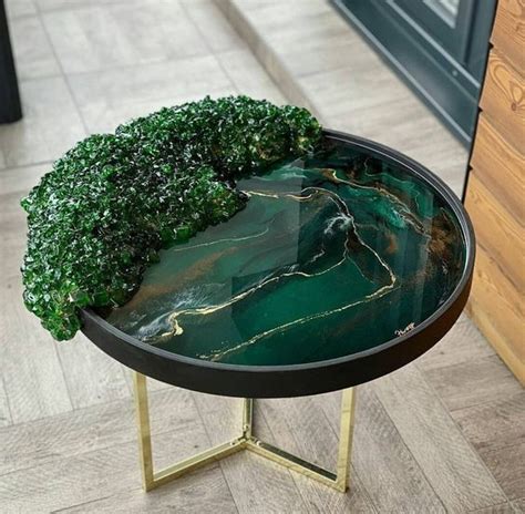 Fantastic Epoxy Resin Round Table Design Epoxy Resin Art