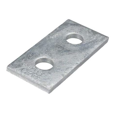 Atkore Unistrut 2 Hole Flat Square Plate For Strut Sold In 1s P1065