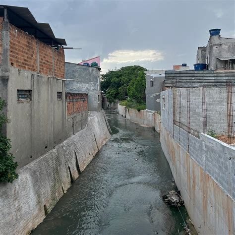 Secretaria De Obras Conclui Canaliza O De Trecho Do C Rrego Ponte Rasa