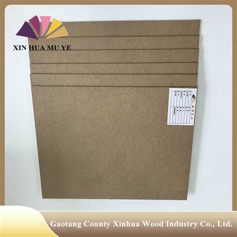 Great Quality Density Fiberboard Plain Mdf Hdf For Constructional