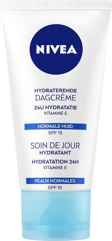 NIVEA Essentials Hydraterend Normale SPF 15 50 ml Dagcrème bol