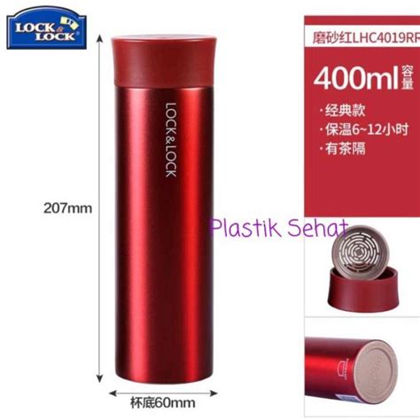 Jual Termos Botol Air Panas Dingin Hot Cool Locknlock Rich Tumbler 400 Ml Di Seller Snj Intan