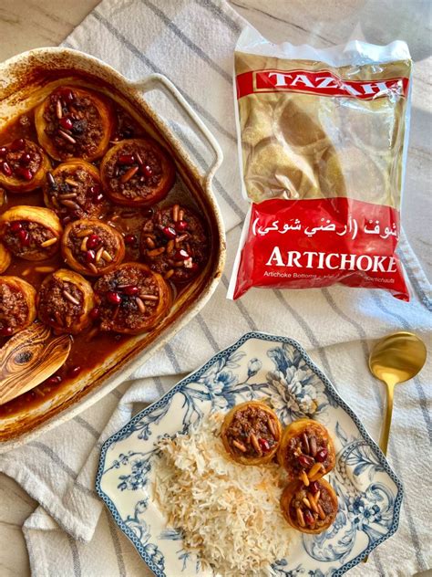 Middle Eastern Style Stuffed Artichoke With Beef Karabetian Import