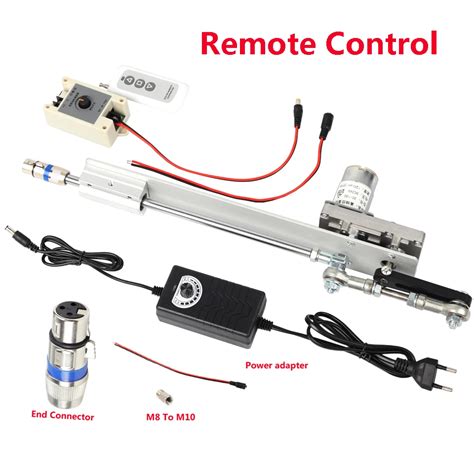 Teleskop Kolben Linear Antrieb Reduktion Motor Einstellbarer Hub 15cm