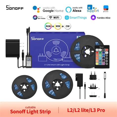 Sonoff Tira De Luces LED Inteligente L2 Lite L2 L3 Pro Cinta LED