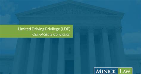 Obtaining A Limited Driving Privilege For An Out Of State Charge