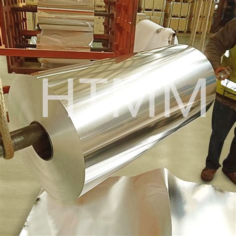 China Jumbo Roll Aluminum Foil For Lamination Film Manufacturers