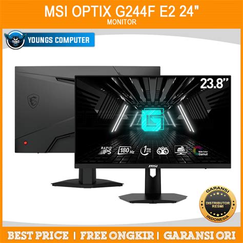 Jual Led Msi Optix G F E Ips Hz Ms Gaming Monitor Shopee