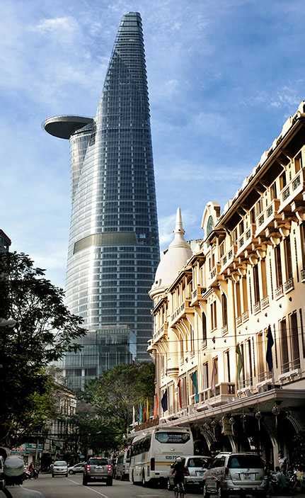 Bitexco Financial Tower Ho Chi Minh City Vietnam Saigon Skydeck