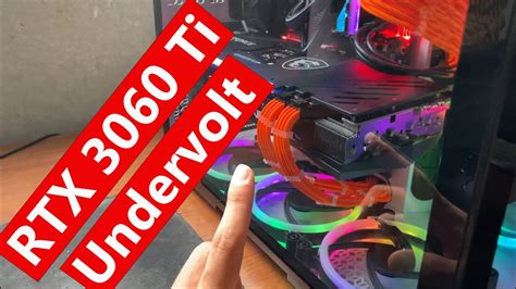 Undervolt Your Rtx 3060 Ti For More Fps Tutorial Youtube