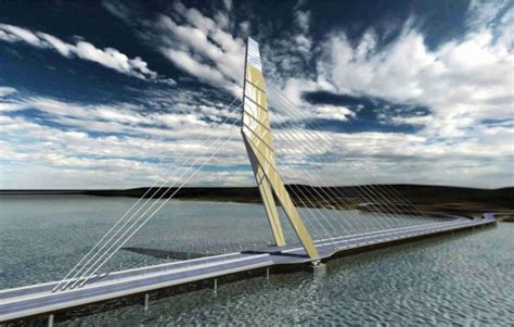 The development of a cable stayed bridge | CranesBlog