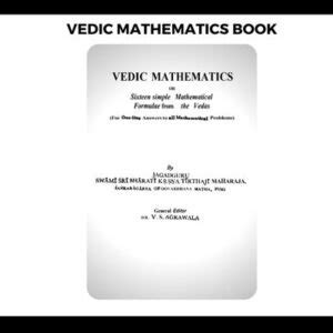 Best Vedic Mathematics Book PDF Free Download