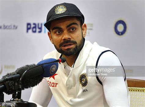 Virat Kohli Press Conference Fotografías E Imágenes De Stock Getty Images