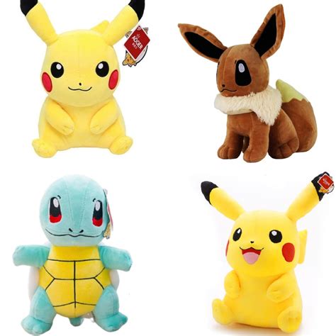 Pokemon Pikachu Squirtle Eevee Pel Cia Cm Antial Rgico Submarino