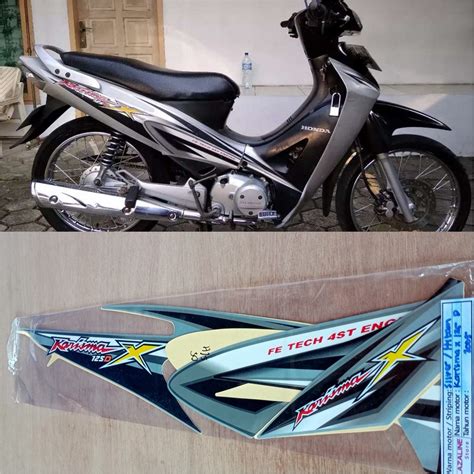 Honda Karisma X D Motorcycle Standard Trim Sticker Striping