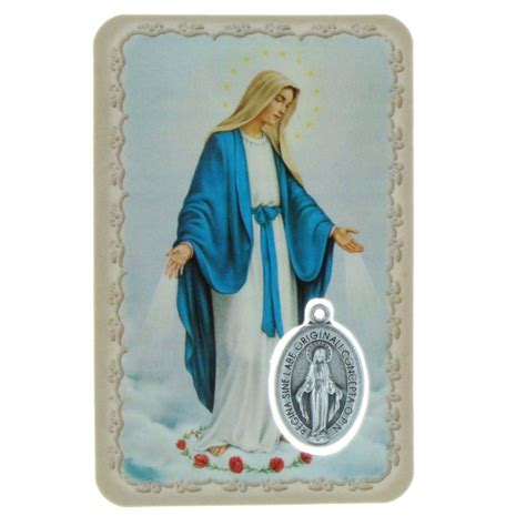 Image Religieuse De La Vierge Miraculeuse Avec Une M Daille Images