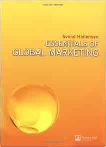 Essentials Of Global Marketing Hollensen Svend Amazon