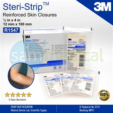 Jual M Steri Strip R Skin Closure Tutup Luka Tanpa Jahitan