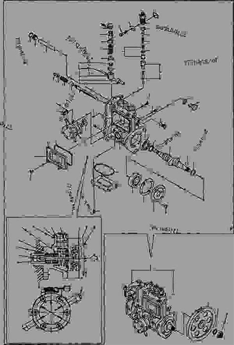 Fuel Injection Pump Hydraulic Excavator Komatsu Pc Engine