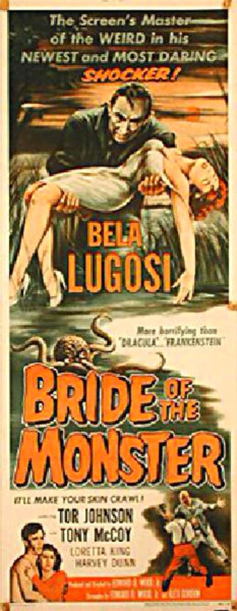 Bride of the Monster 1956 U.S. Insert Poster - Posteritati Movie Poster ...