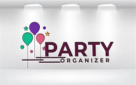 Party Logo Design Template #254703 - TemplateMonster