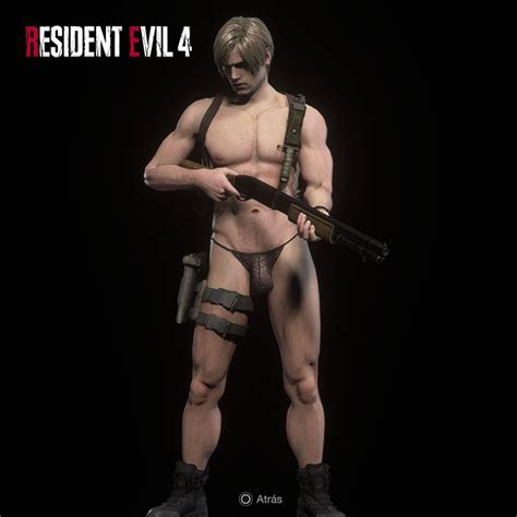 Luxos Mods On Twitter If You Don T Want Leon Totally Naked