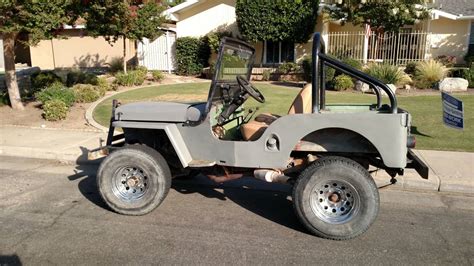 1947 Willys CJ2A Grey For Sale In Bakersfield CA 4 000