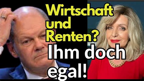 Olaf Scholz Lehnt Hilfe F R Rentner Ab Wegen Miserabler Wirtschaft