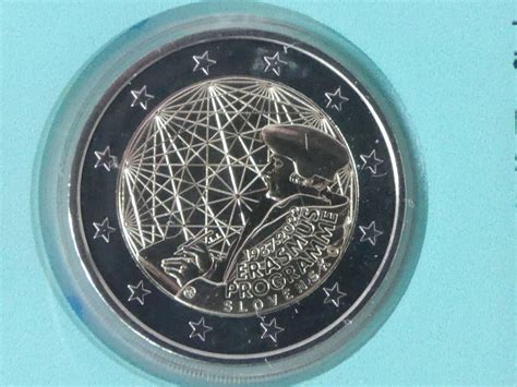 Slovakia Euro Coin Years Of The Erasmus Programme