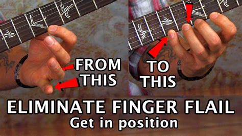 Best Guitar Exercise To Kill Pinky Finger Flail Get In Position