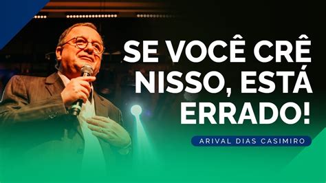 Resolva O Problema Do Pecado Rev Arival Dias Casimiro Youtube