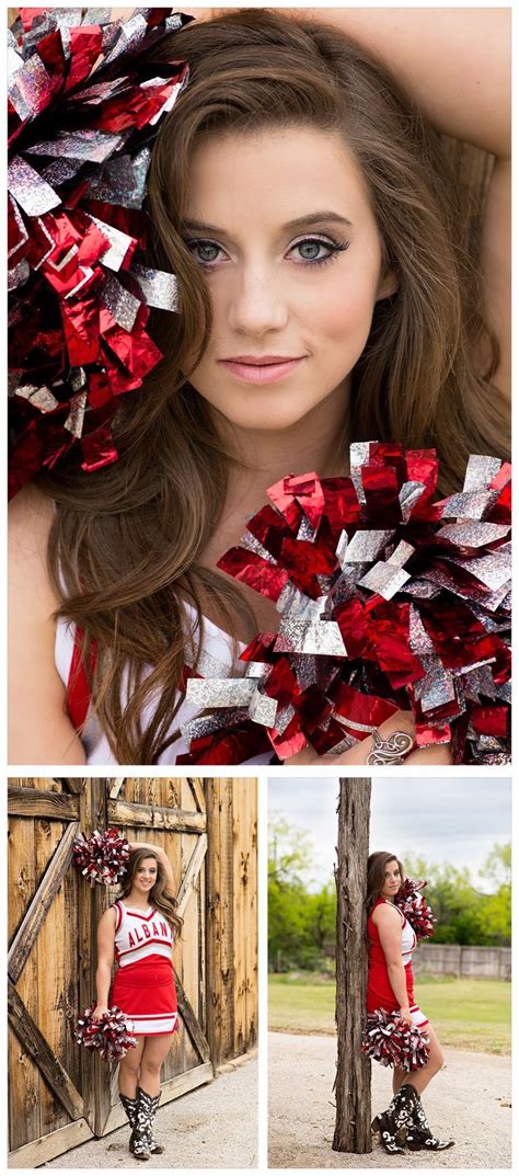 P I N T E R E S T Jacquerosee Cheerleading Senior Pictures Girl