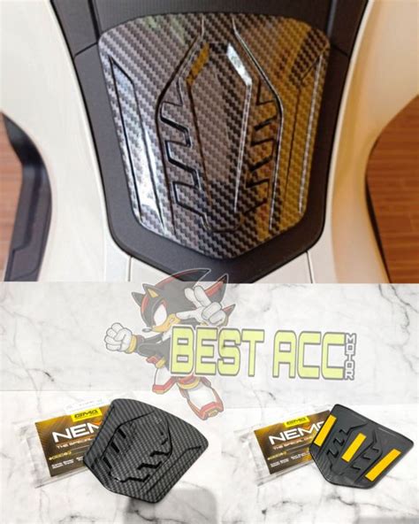 TUTUP BENSIN PCX 160 2021 2022 CARBON NEMO COVER TANGKI BENSIN PCX 160