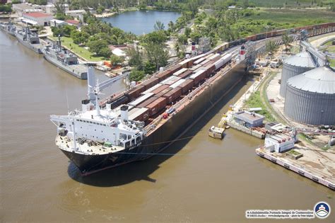 Double Decker Train Ferry Bali Sea Docked In Coatzacoalcos Mexico