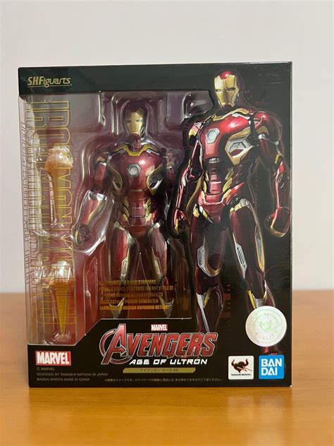 S H Figuarts Avengers Age Of Ultron Iron Man Mark 45 Hobbies Toys