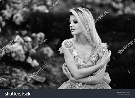 Ukrainian Blonde Hair Beauty Model Tattoo Stock Photo Shutterstock