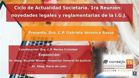 Ref H Ciclo De Actualidad Societaria Reuni N Youtube