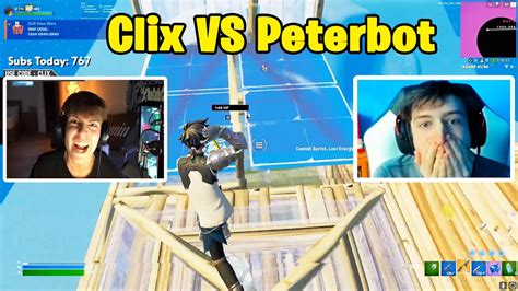 Clix Vs Peterbot V Toxic Fights Youtube