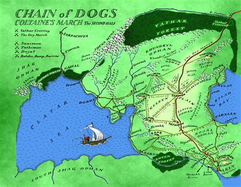 Malazan Map