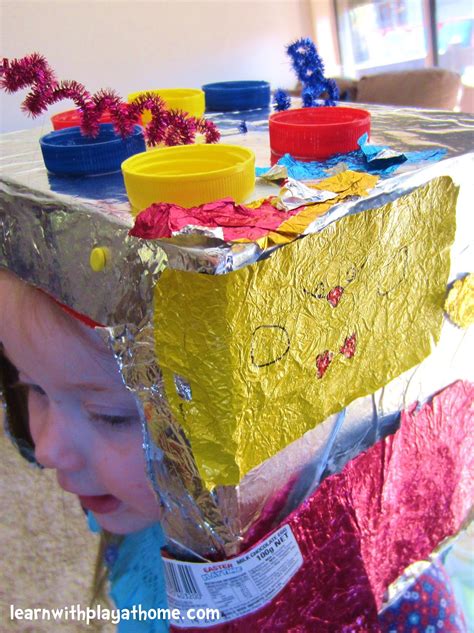 Learn with Play at Home: Make a Robot Helmet